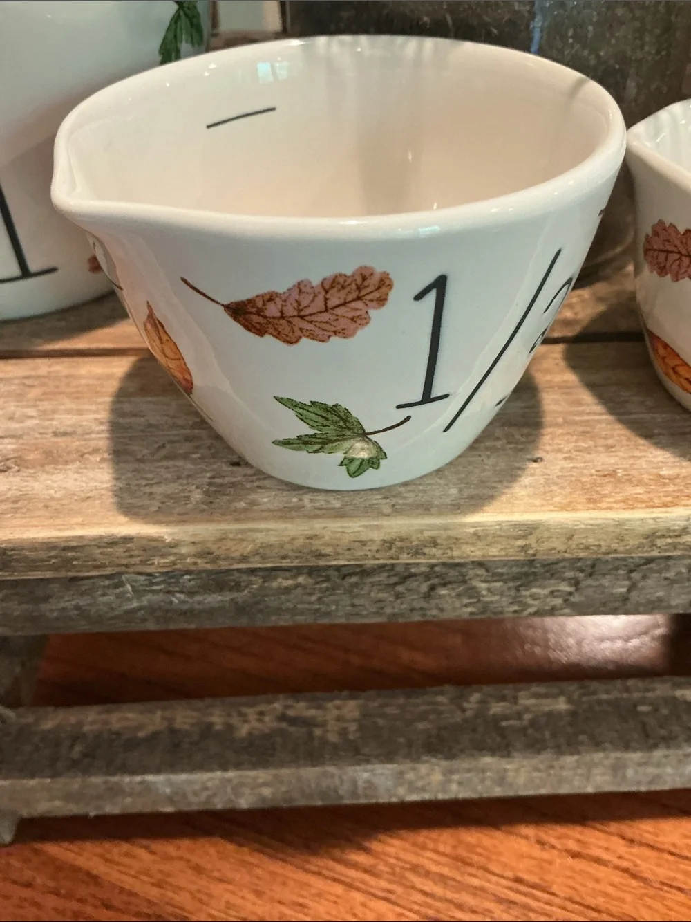 Rae Dunn Fall Woodland Animals Measuring Cups
